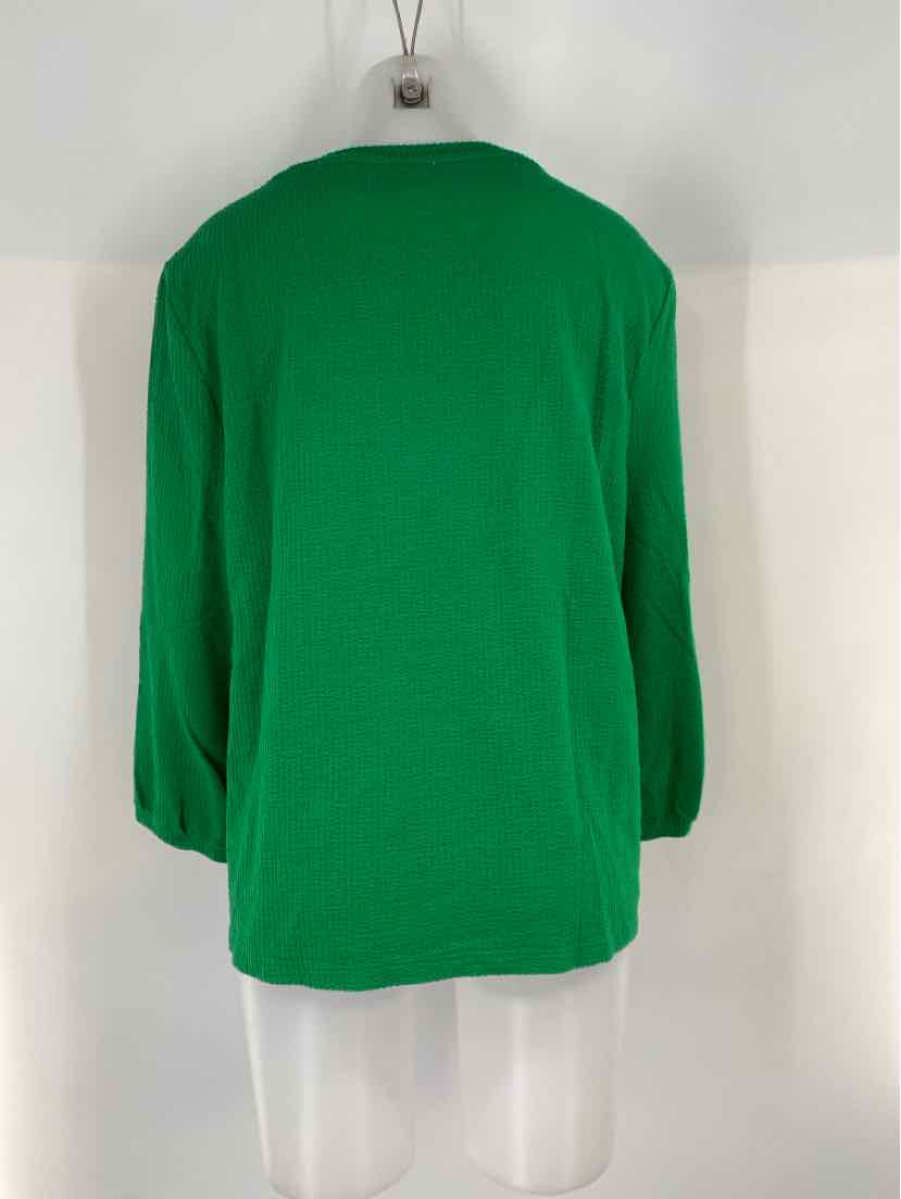 Size XL Talbots Green Shirt