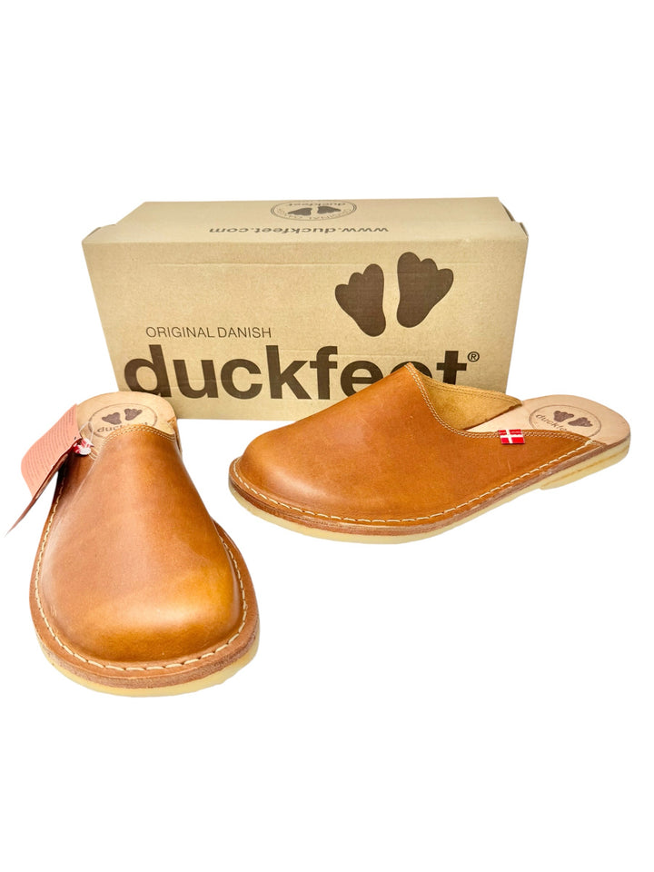 Shoe Size 44 Brown Leather Mules