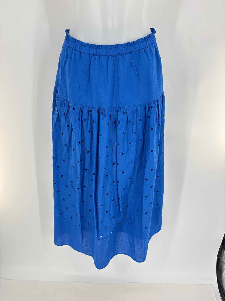 Size S J Crew Blue Skirt