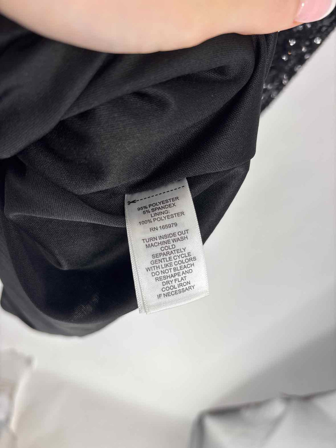 Size S CABLE &amp; GAUGE Black Dress
