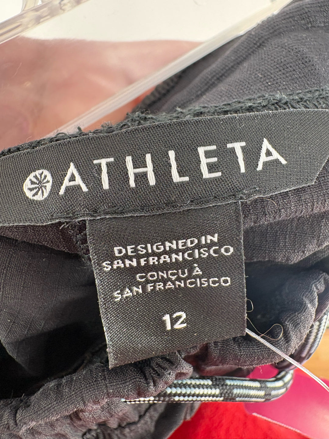 Size 12 Athleta Black Capri