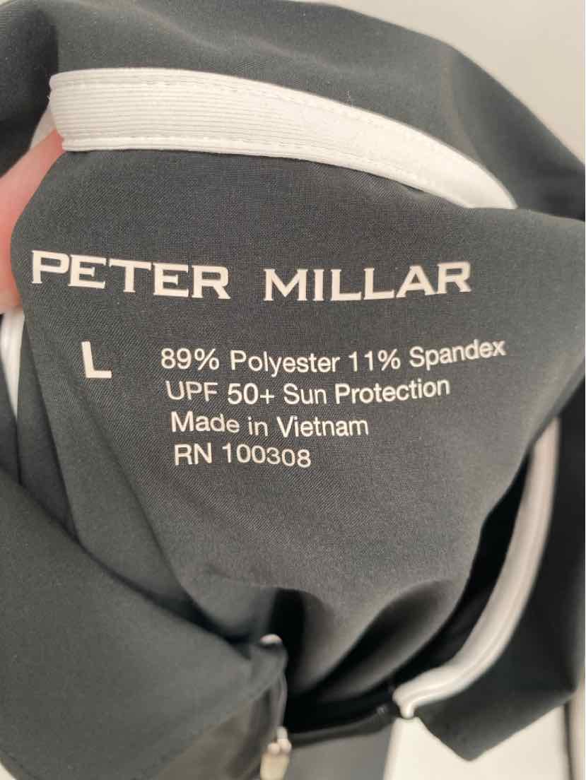 Size L Peter Millar Black Dress
