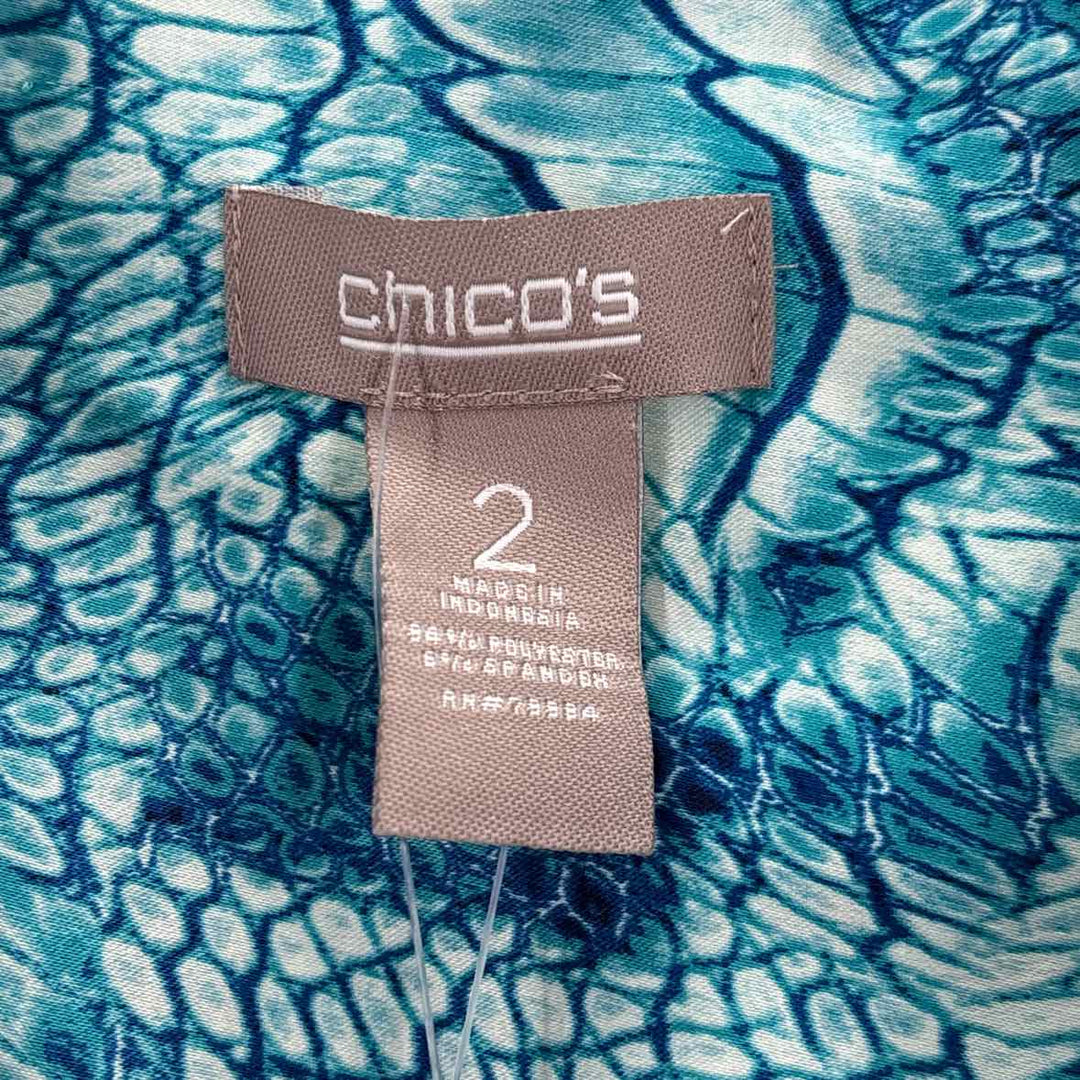 Size L Chico's Multi-Color Shirt