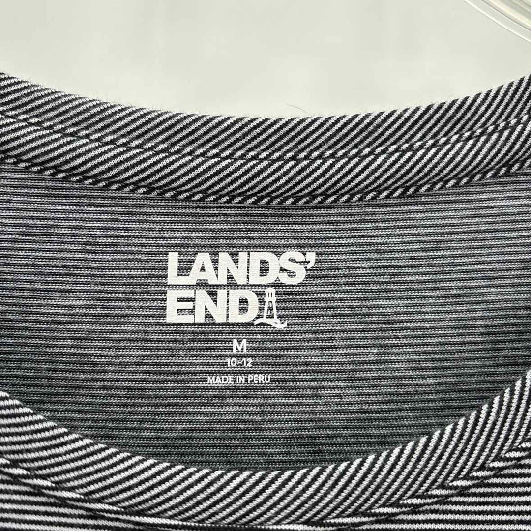 Size M LAND END Multi-Color Knit Shirt
