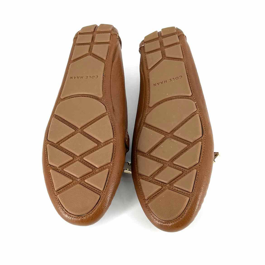 Shoe Size 9 Cole Haan Camel Leather Flats
