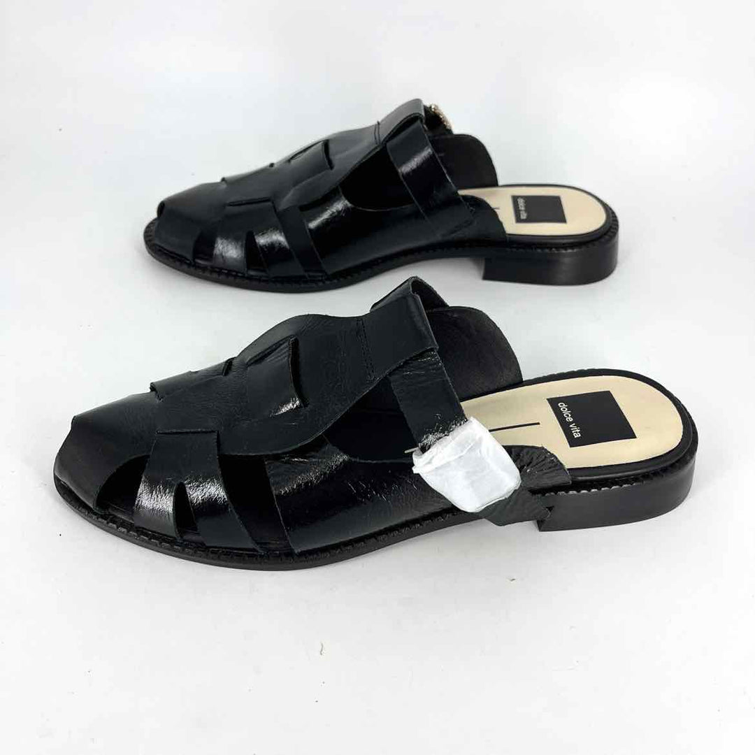 Shoe Size 9 Dolce Vita Black PATENT Sandals