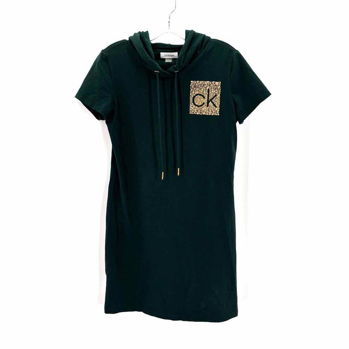 Size M Calvin Klein Forest Green Knit Dress
