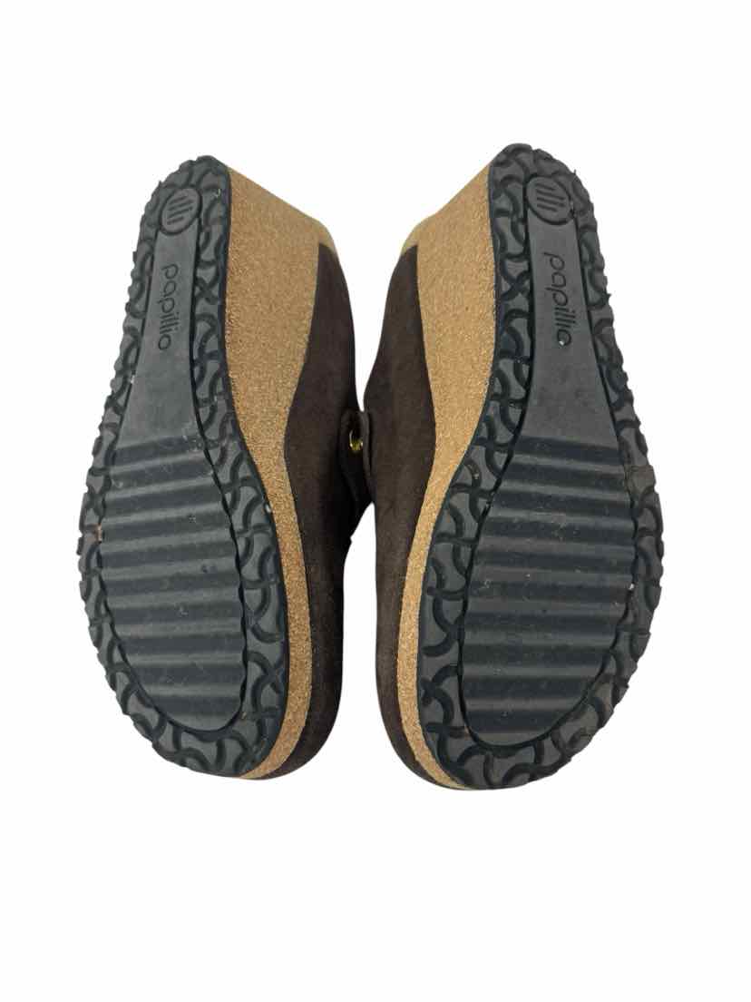 Shoe Size 38 PAPILIO Brown Suede Pumps