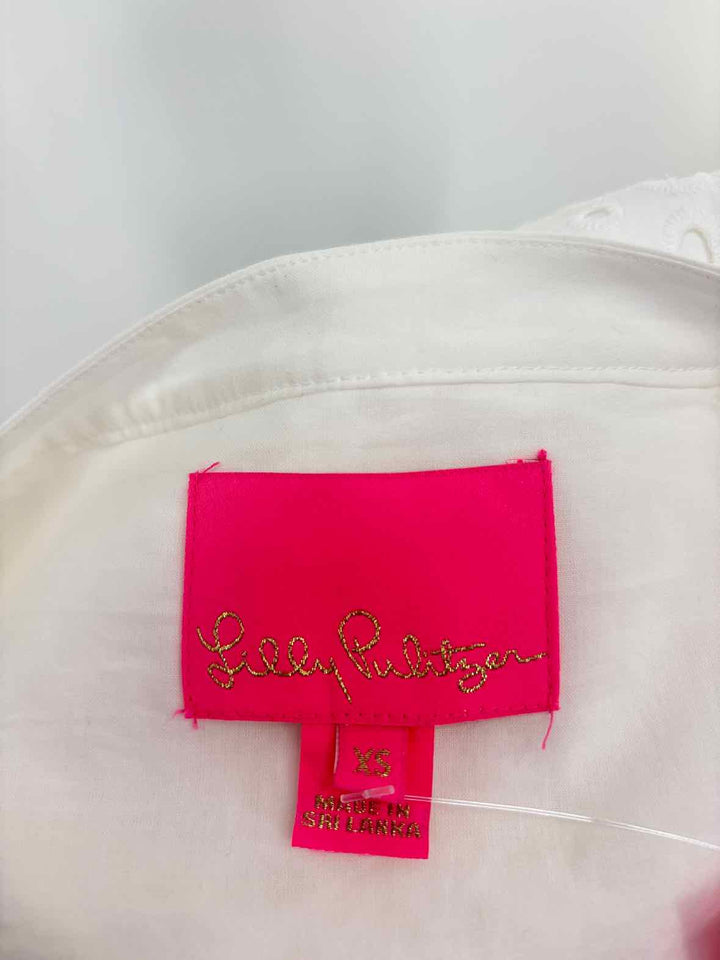 Size XS Lilly Pulitzer White Dress