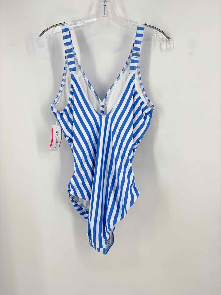 Size L Blue Print Swimsuit