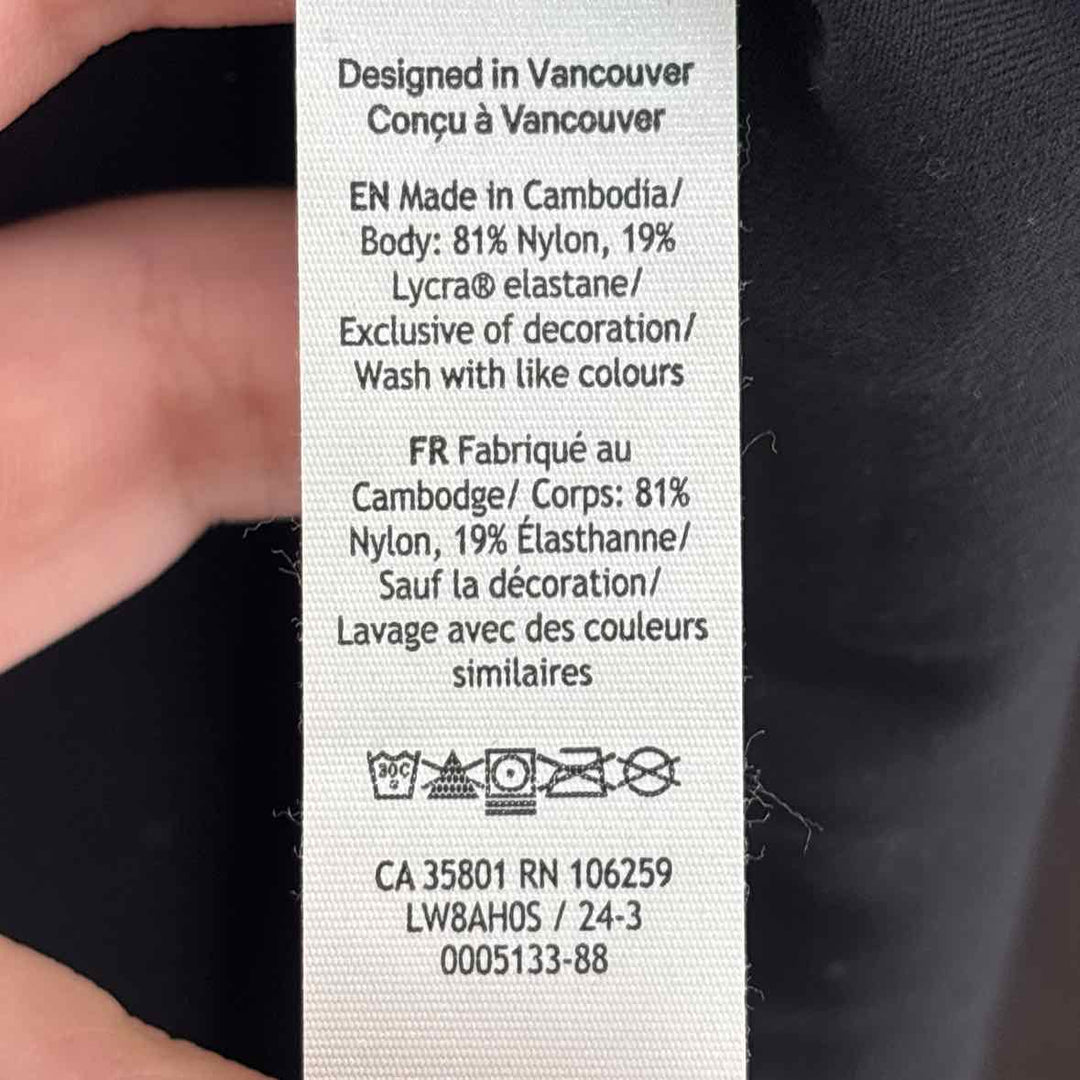 Size 4 Lululemon Black Skirt