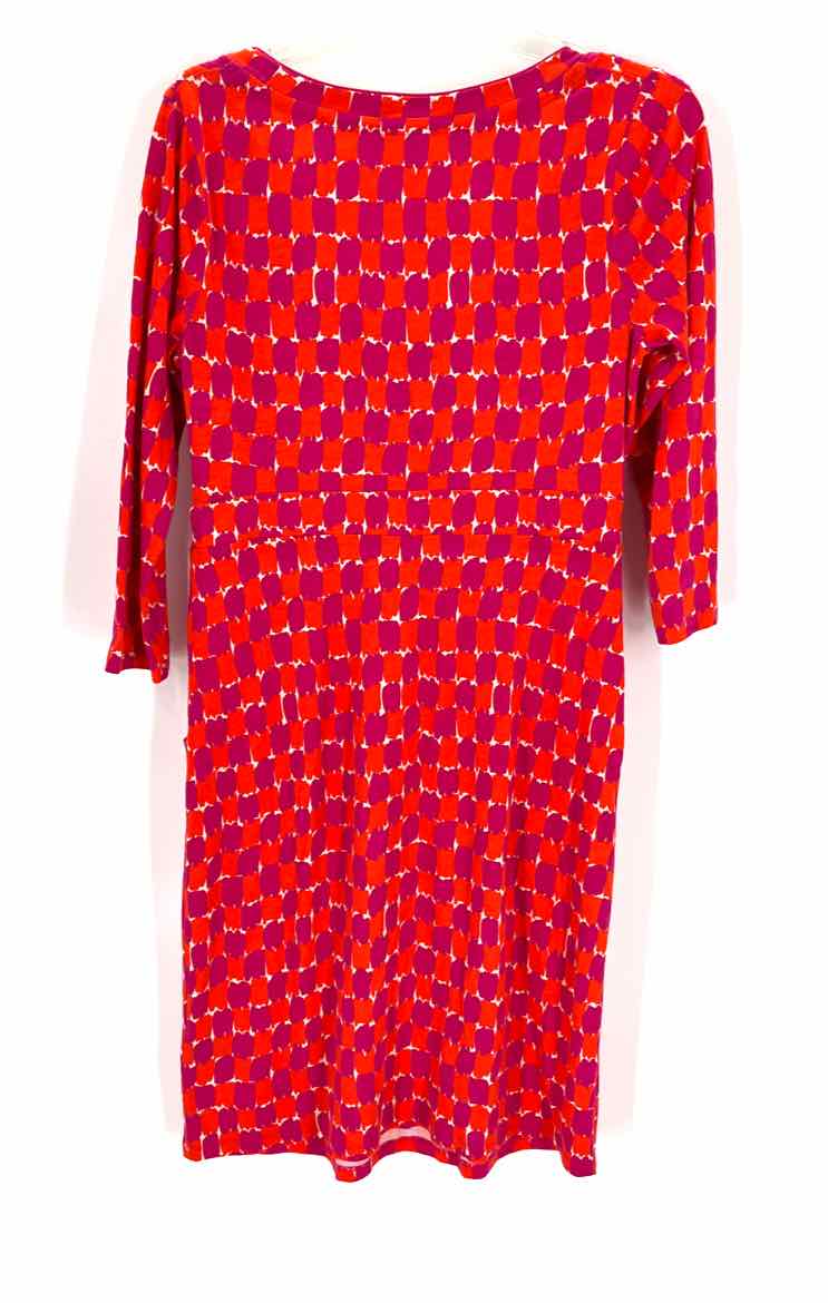 Size 6 Boden Fuschia Cotton Dress