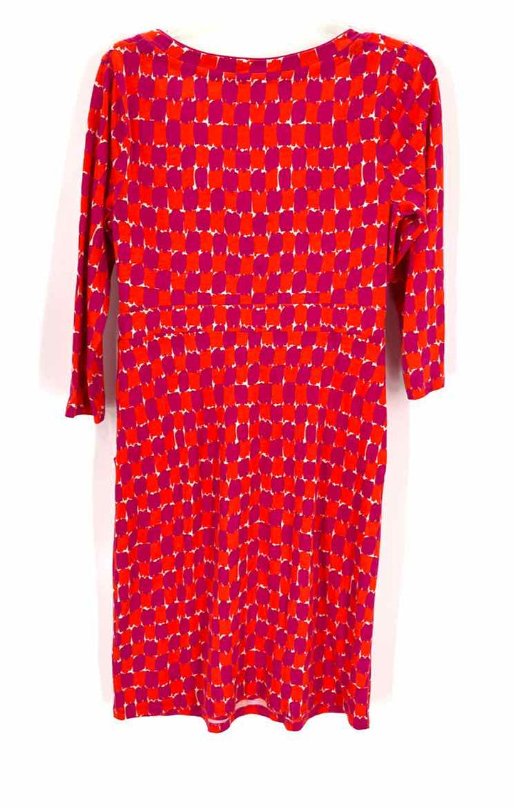 Size 6 Boden Fuschia Cotton Dress
