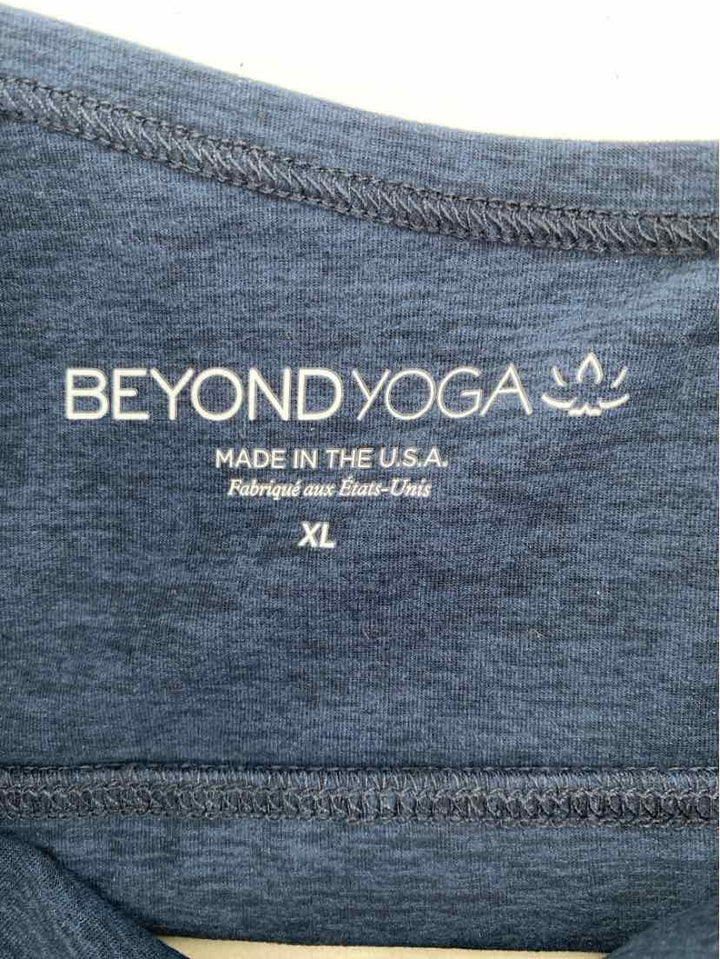 Size XL BEYOND YOGA Navy Bra