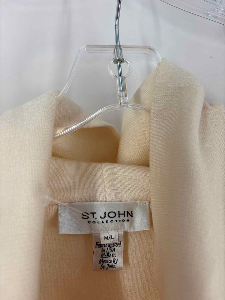 Size M/L ST JOHN Ivory Sweater