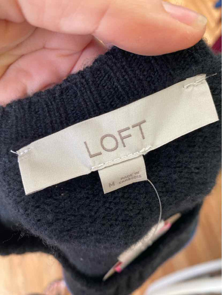 Size M LOFT Multi-Color Sweater