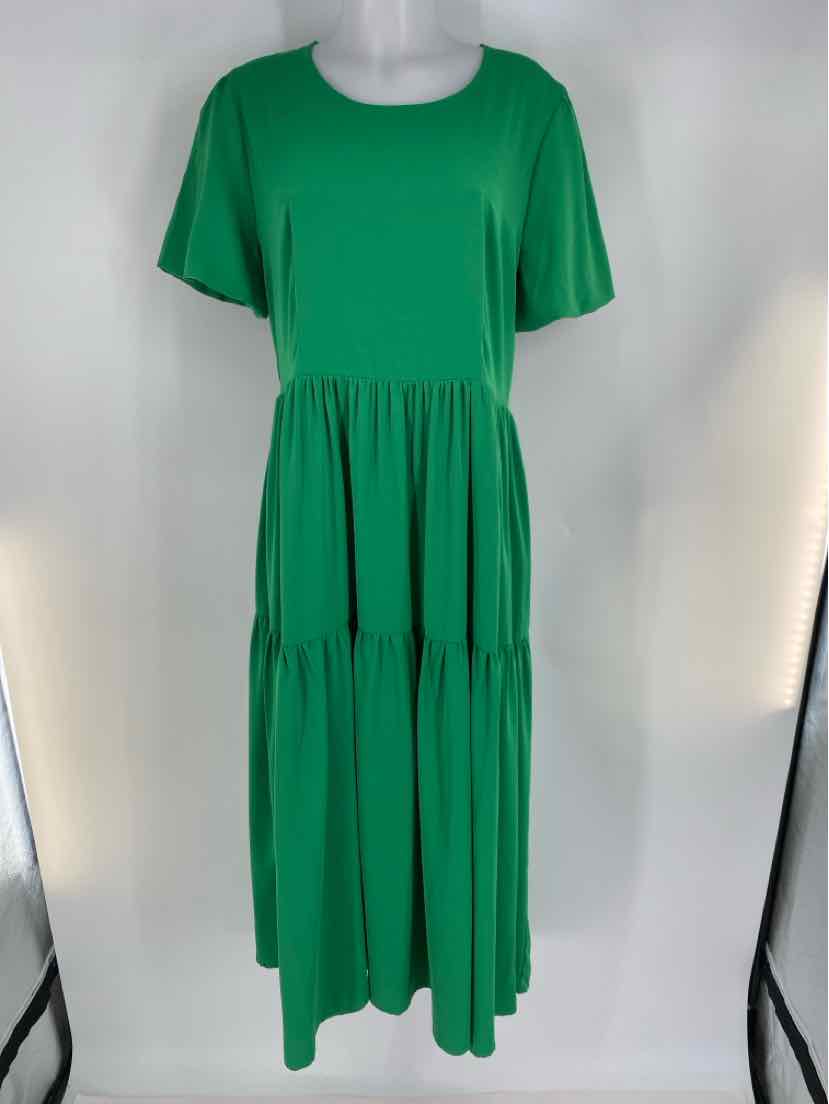 Size XL MOLLY BRAKEN Green Dress