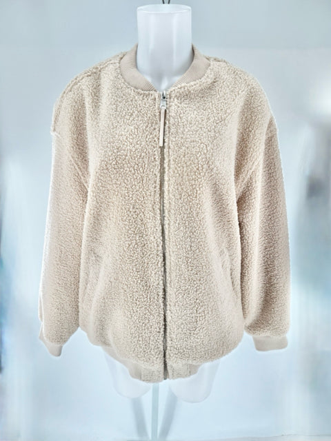 Size L ALVES LES FILLIES Tan Jacket
