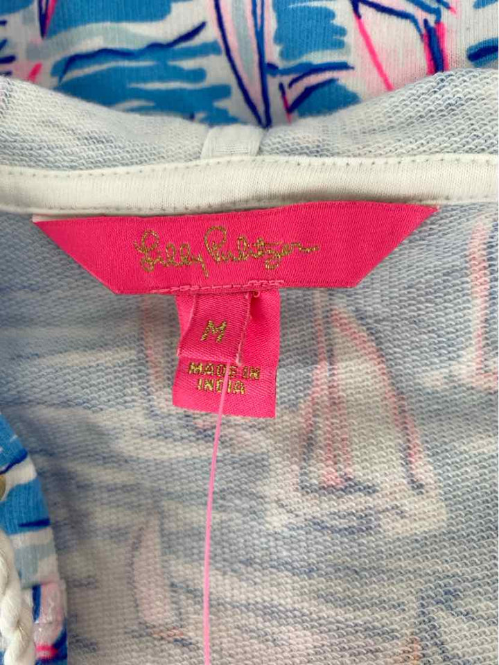 Size M Lilly Pulitzer Blue Shirt
