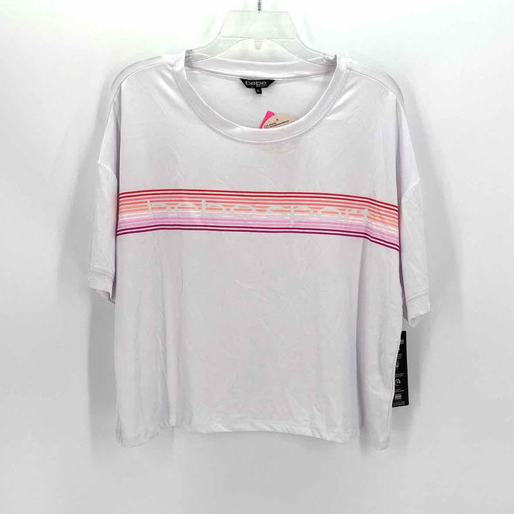Size XL BEBE White Shirt