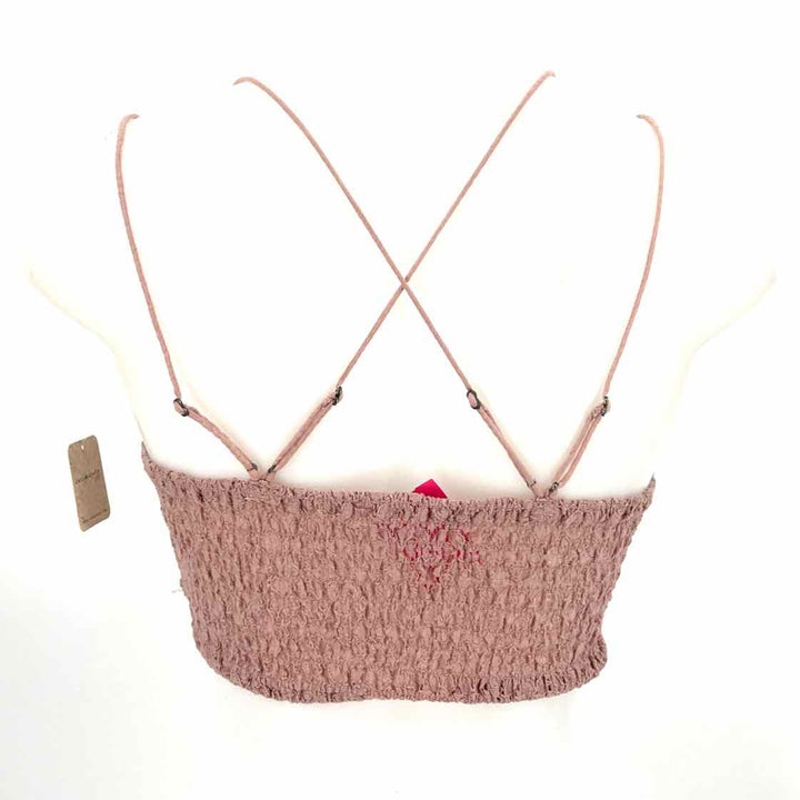 Size L FREE PEOPLE Mauve Lace Bra