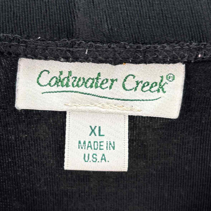 Size XL Coldwater Creek Black Skirt
