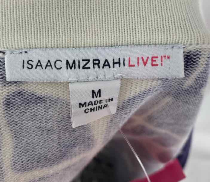 Size M ISSAC MIZRAHI Navy Cardigan