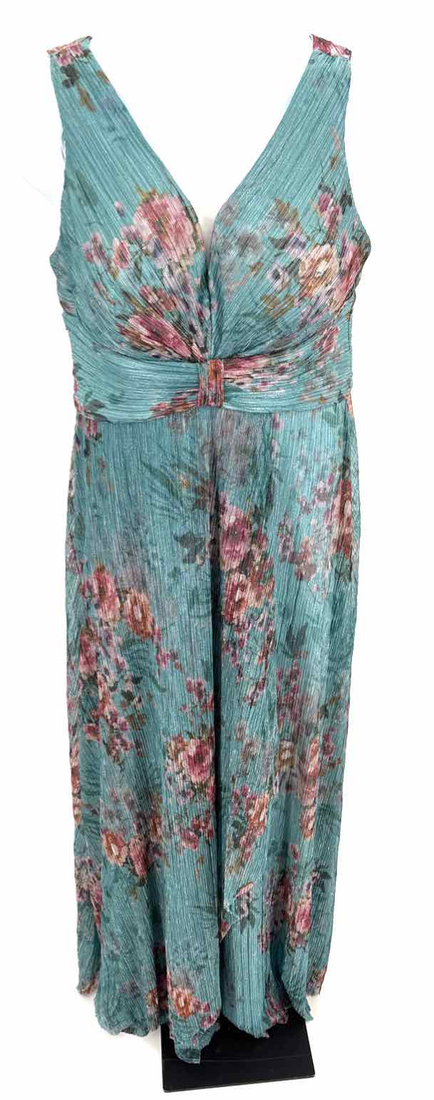 Size 14 R&M RICHARDS Green Dress