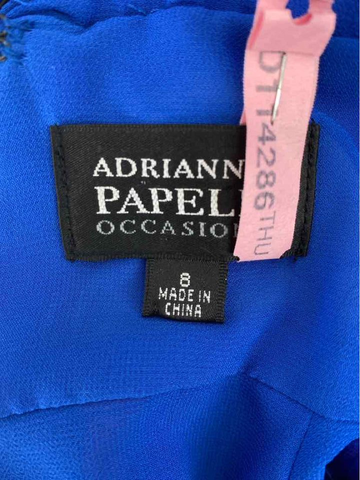 Size 8 Adrianna Papell Purple Dress