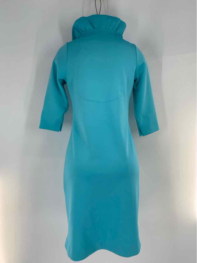 Size S Gretchen Scott Turquoise Dress