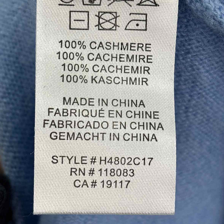 Size M MINNIEROSE Light Blue Cashmere Sweater