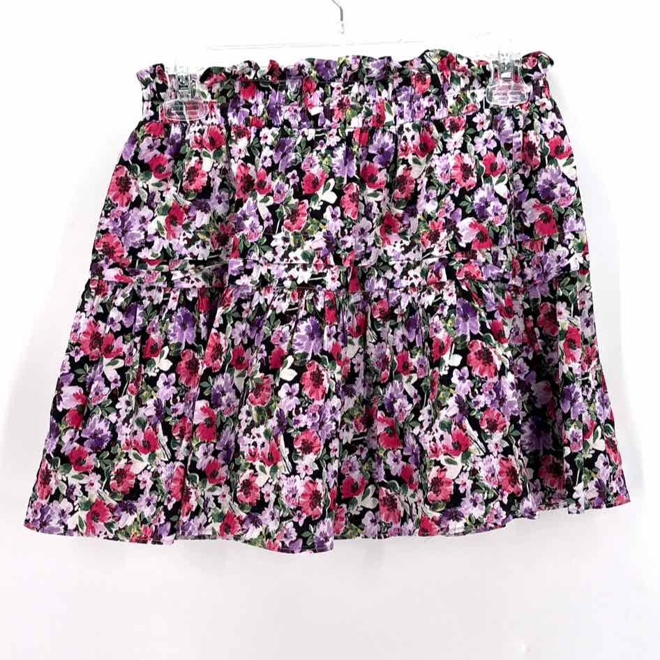 Size M DO+BE Purple Print Skirt