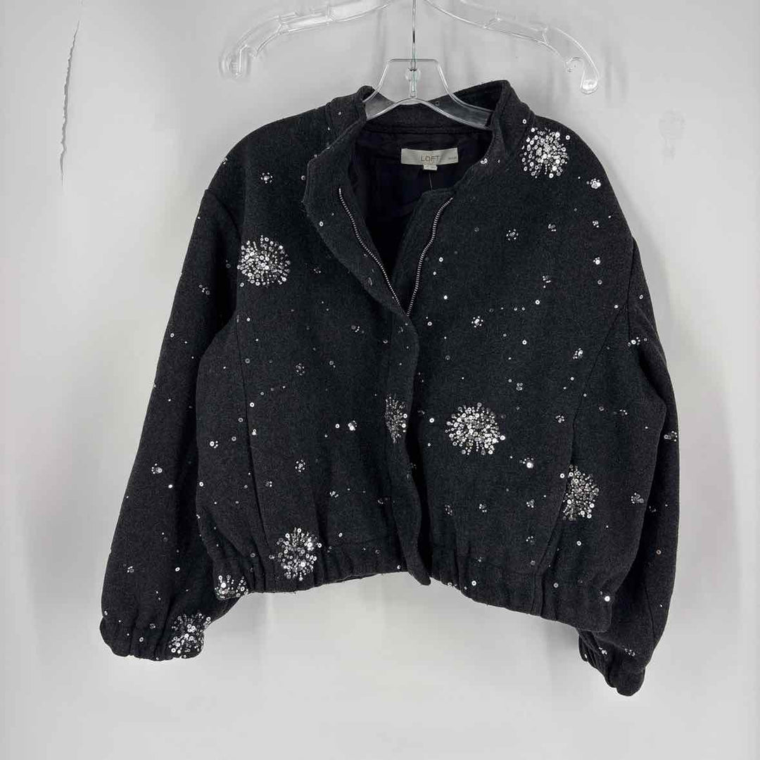 Size L LOFT Gray Jacket
