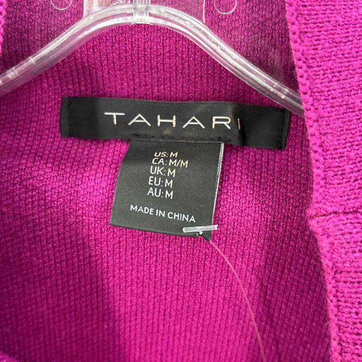 Size M TAHARI Fuschia Sweater