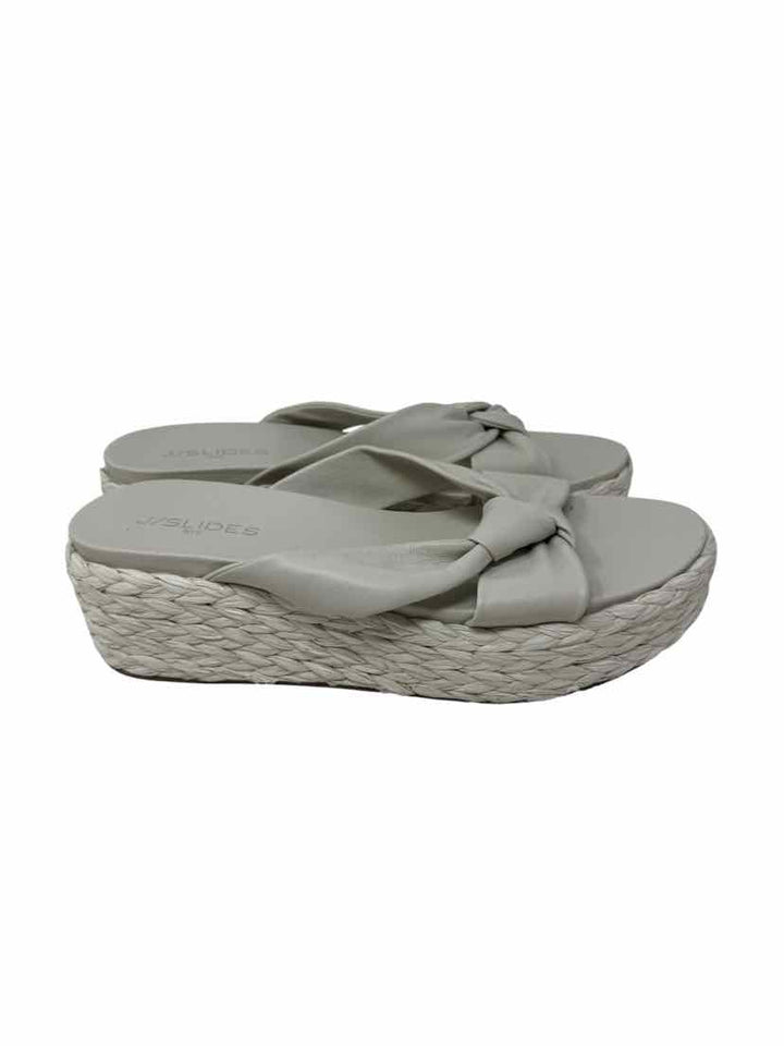 Shoe Size 10 j slides Gray Sandals