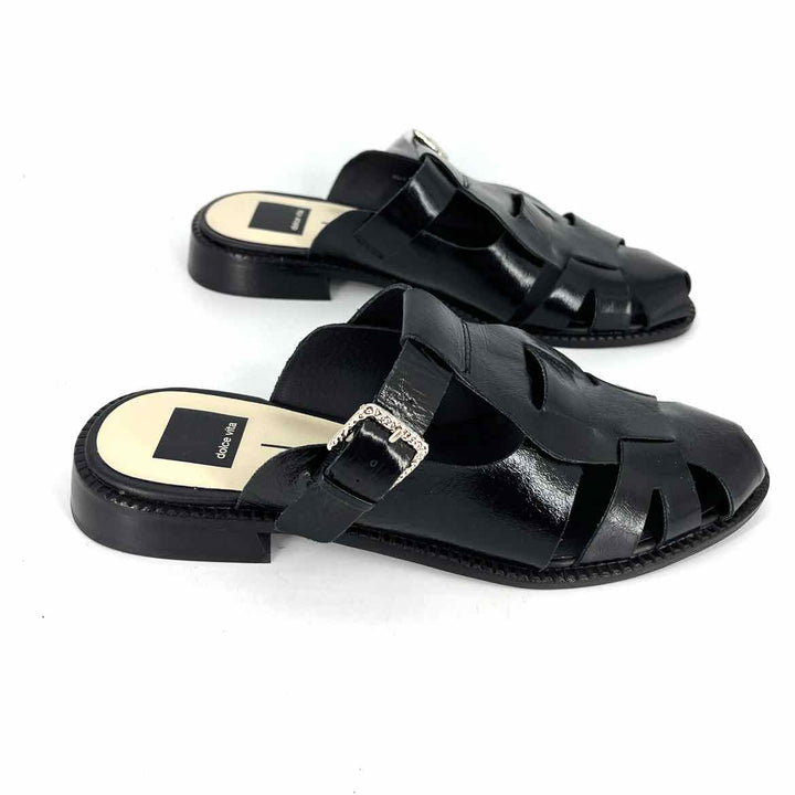 Shoe Size 9 Dolce Vita Black PATENT Sandals