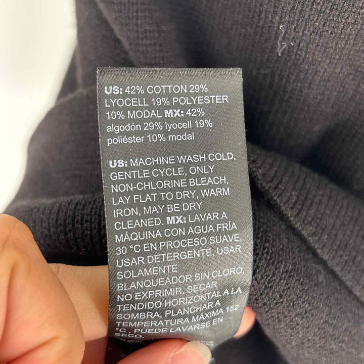 Size M White House Black Market Black Sweater