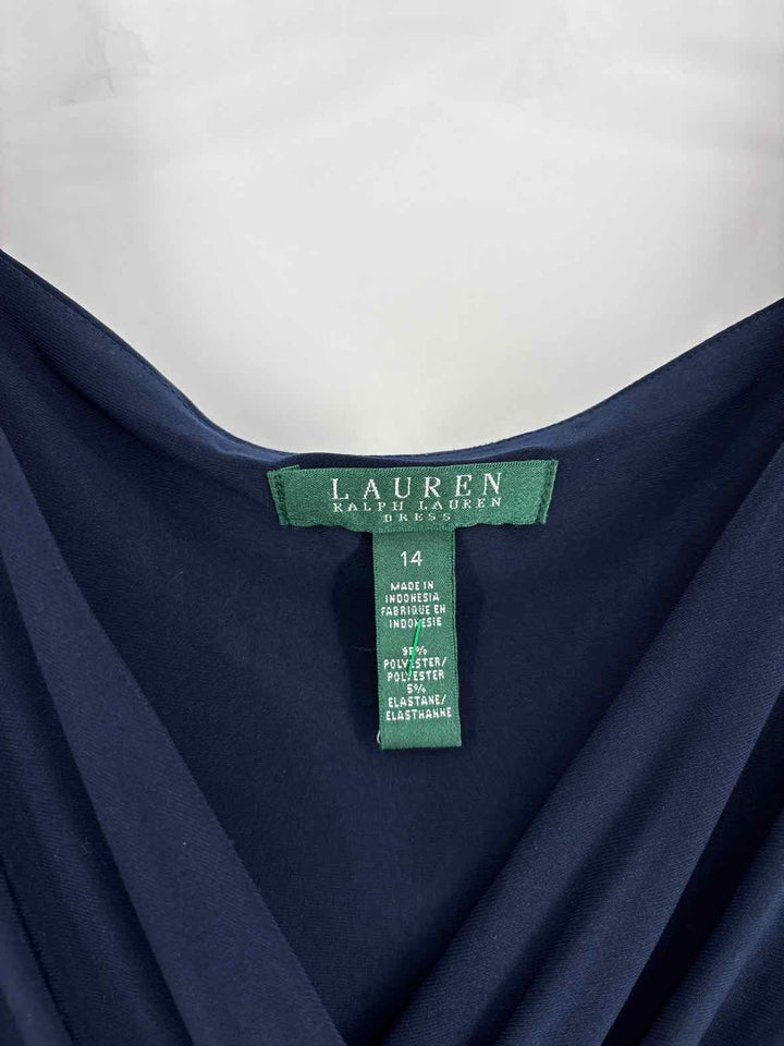 Size 14 RALPH LAUREN Navy Dress