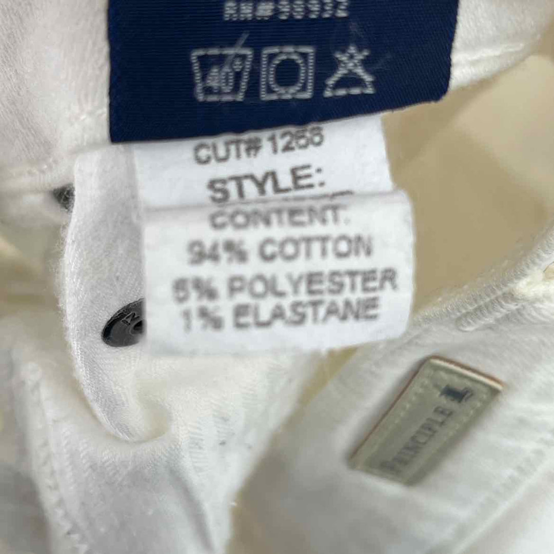 Size 30 White Denier Jeans