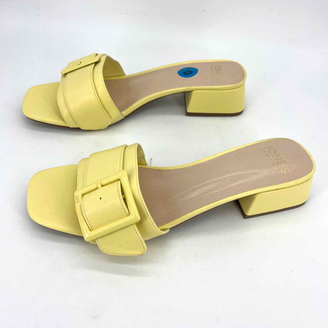 Shoe Size 10 Jones New York Yellow Sandals