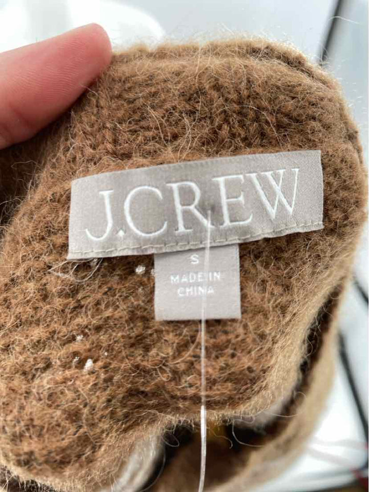 Size S J Crew Tan Knit Sweater