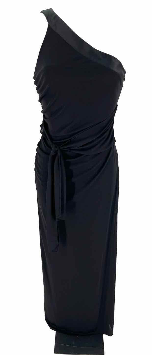 Size 4 LAUNDRY Black Crepe Dress