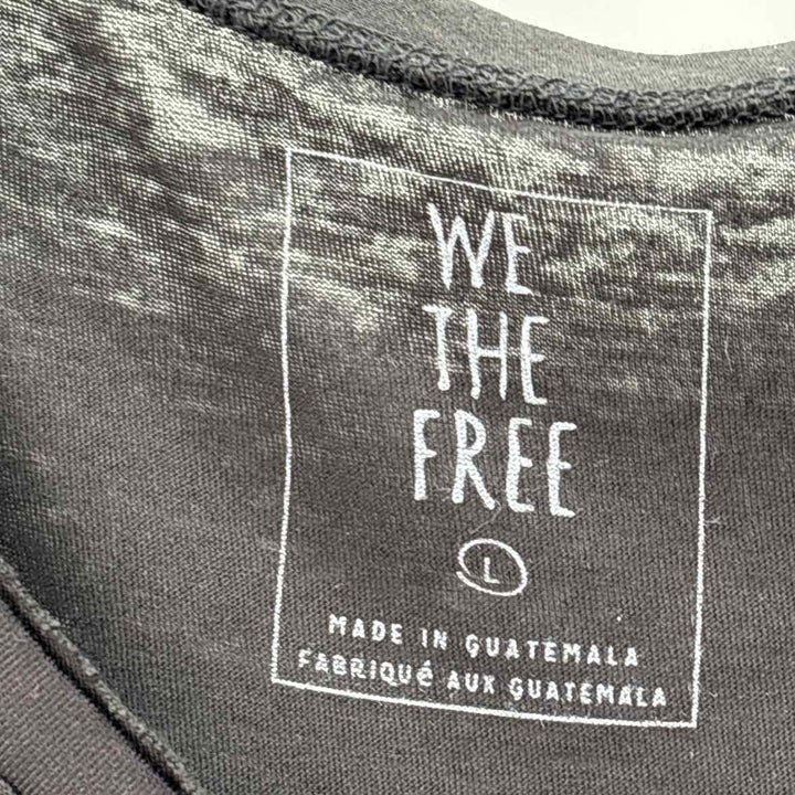 Size L WE THE FREE Black Shirt