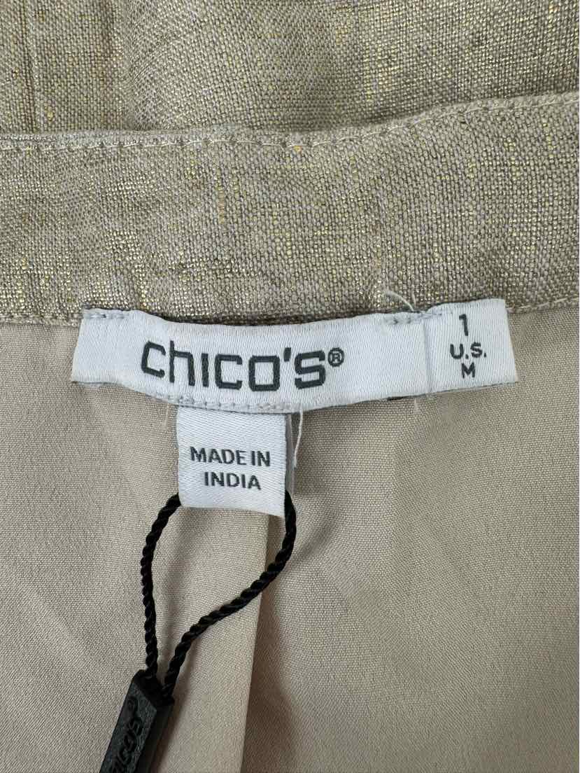 Size M Chico's Gold Jacket