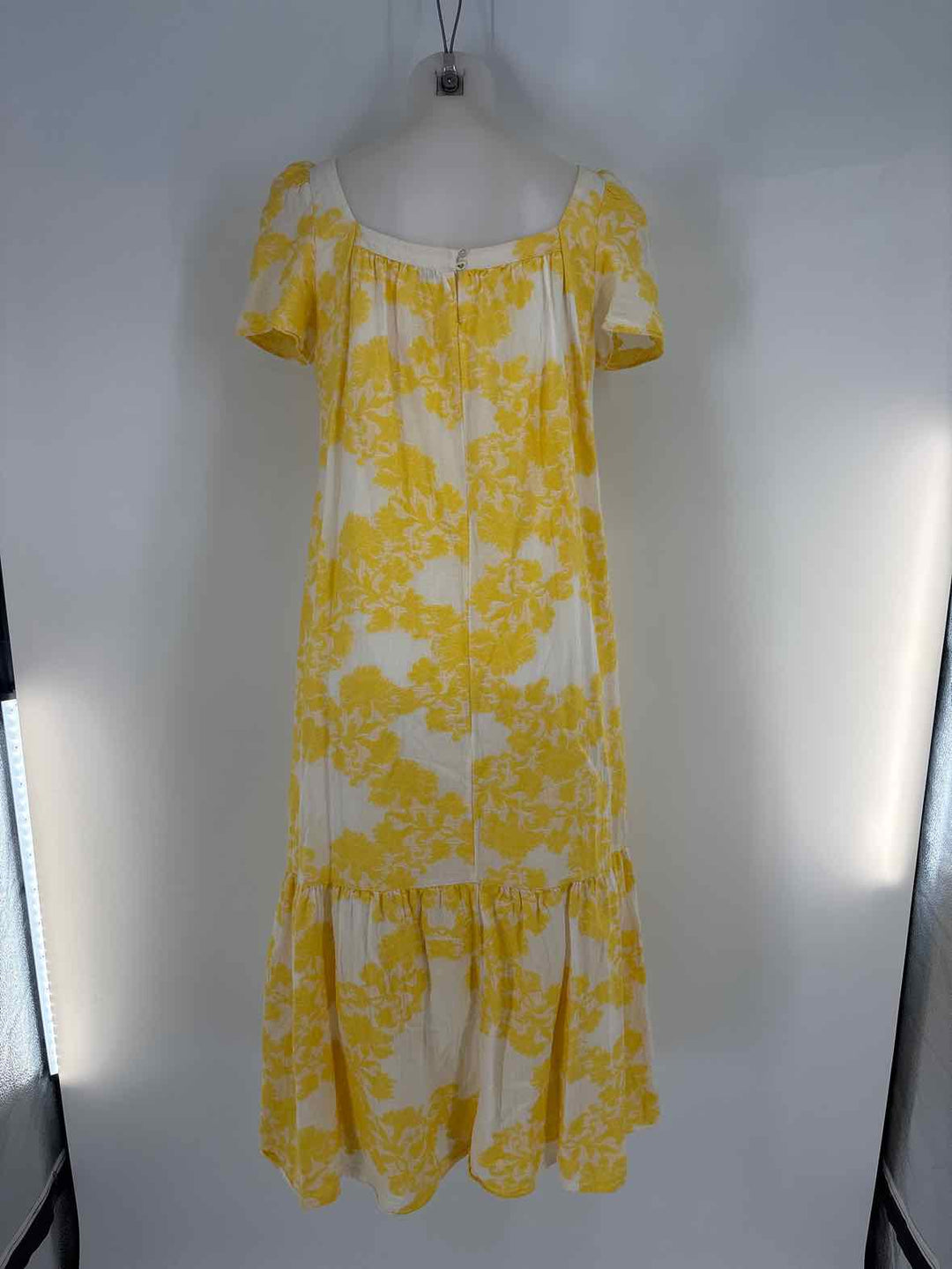 Size XS/S ZARA Yellow Print Dress