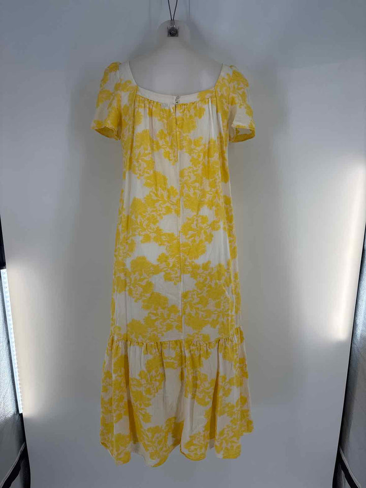 Size XS/S ZARA Yellow Print Dress