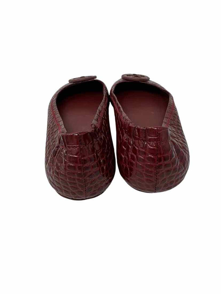 Shoe Size 9 Tory Burch Wine Flats