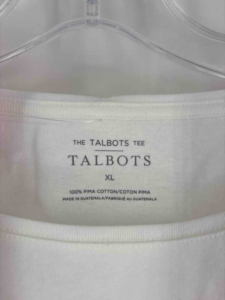 Size XL Talbots White Shirt