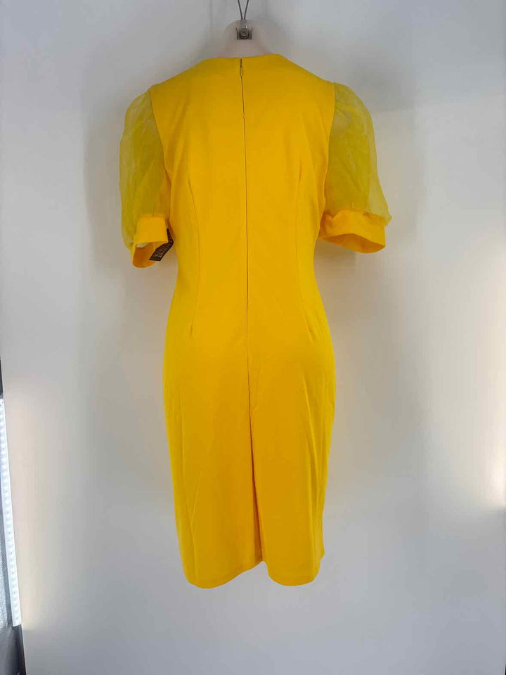 Size L NY & CO Yellow Dress