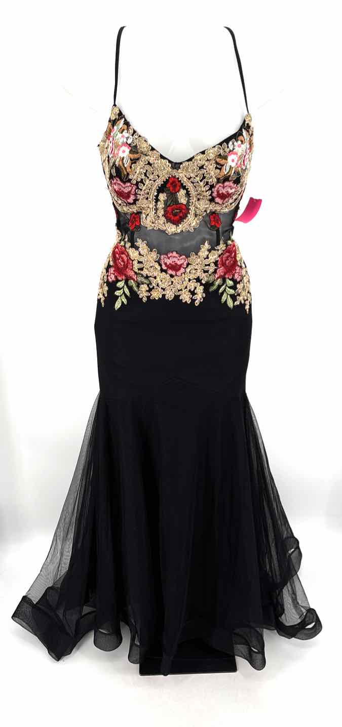 Size 13 Blondie Nites Black Dress